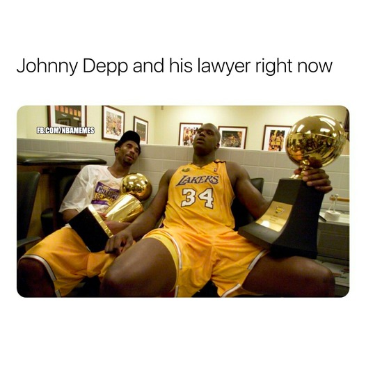 johnny depp and his lawyer - meme