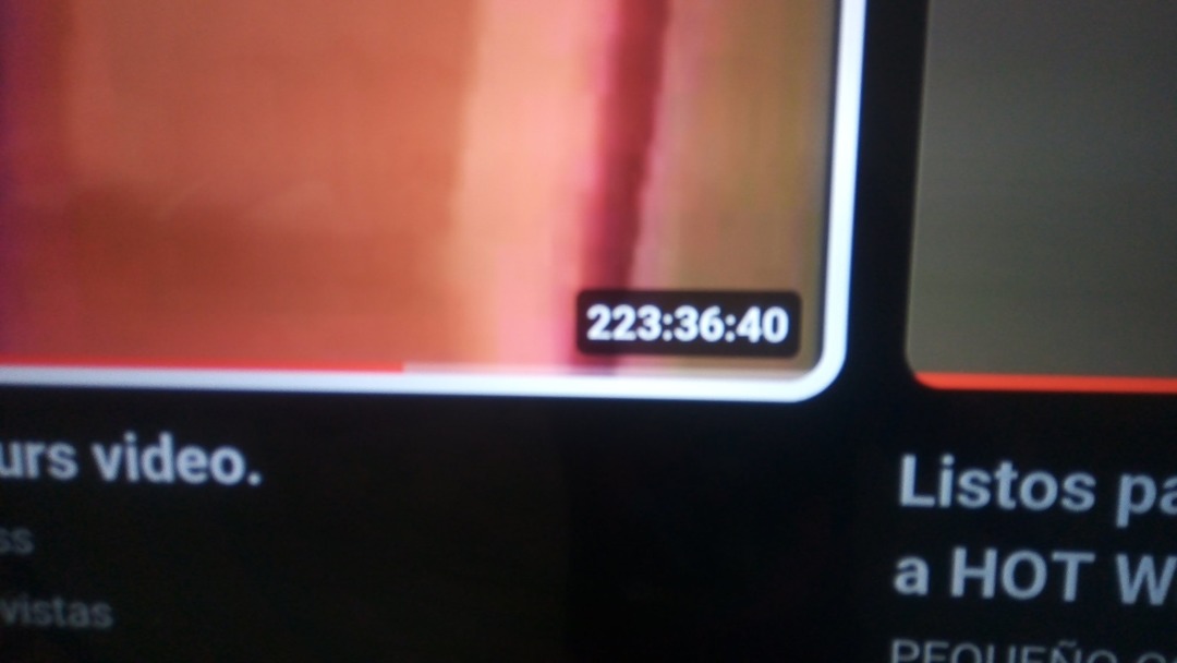 Por qué razón apareció un vídeo de 223 horas ? - meme