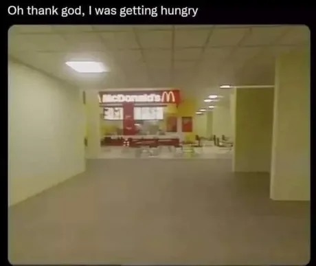 McDonalds backrooms - meme