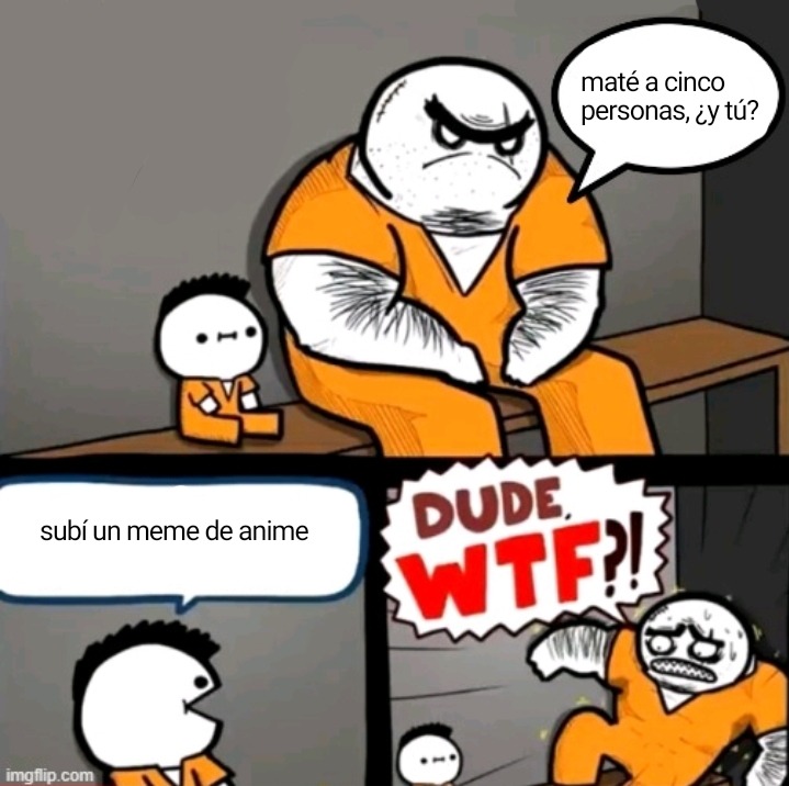 Tranquilos nunca haré eso - meme
