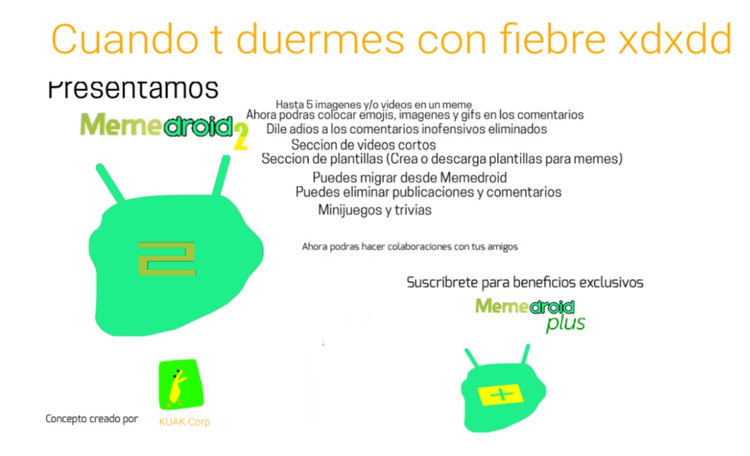 when duermes con fiebre b - meme