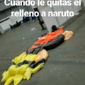 When le quitas el relleno a Naruto