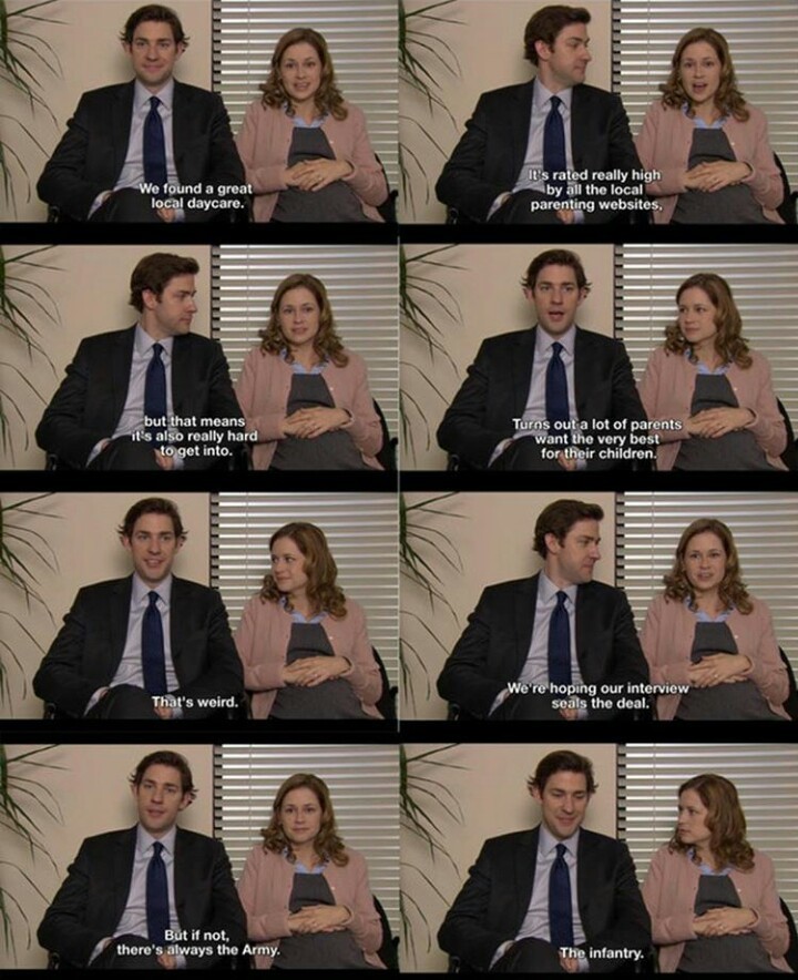 The office is great - meme