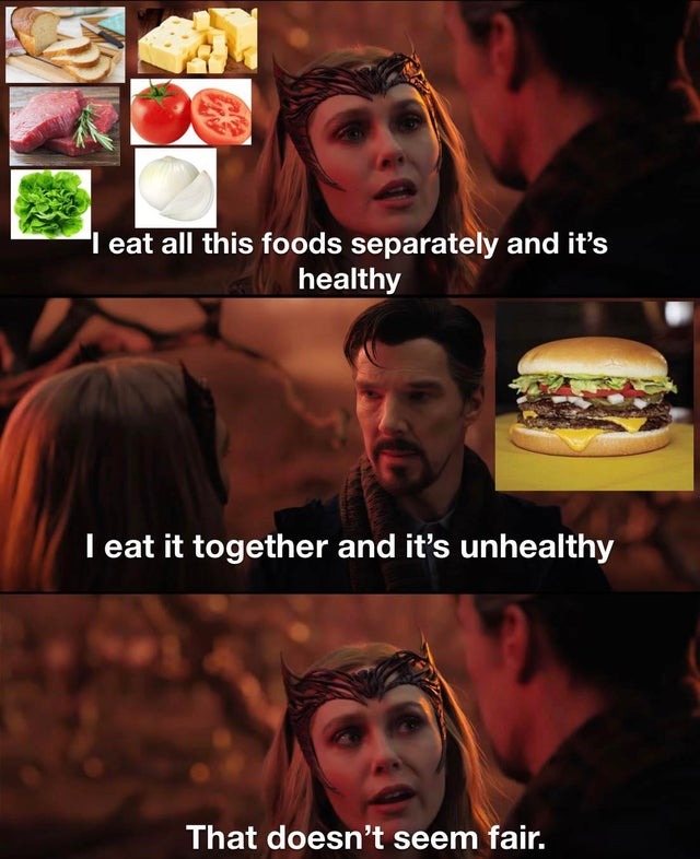 wanda and hamburger meme