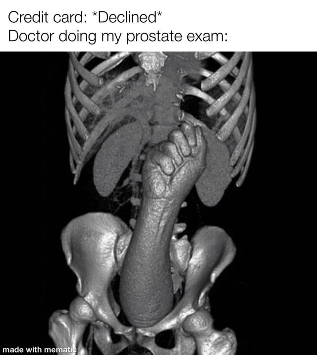 Prostate exam meme