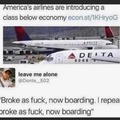 Where do broke people go?