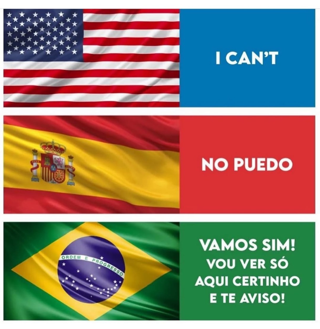 O que esperar de um povo que nem sabe ser sincero - meme