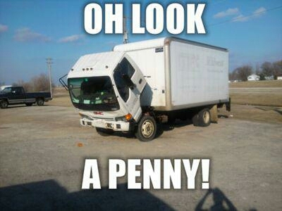A penny! - meme