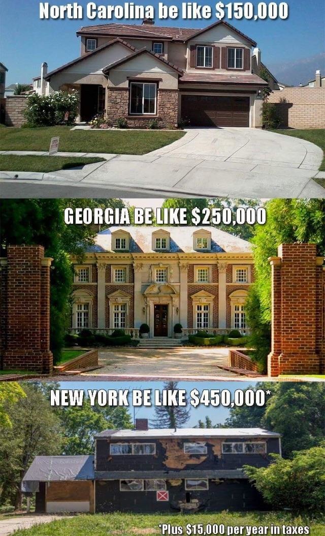 Housing market be like - meme