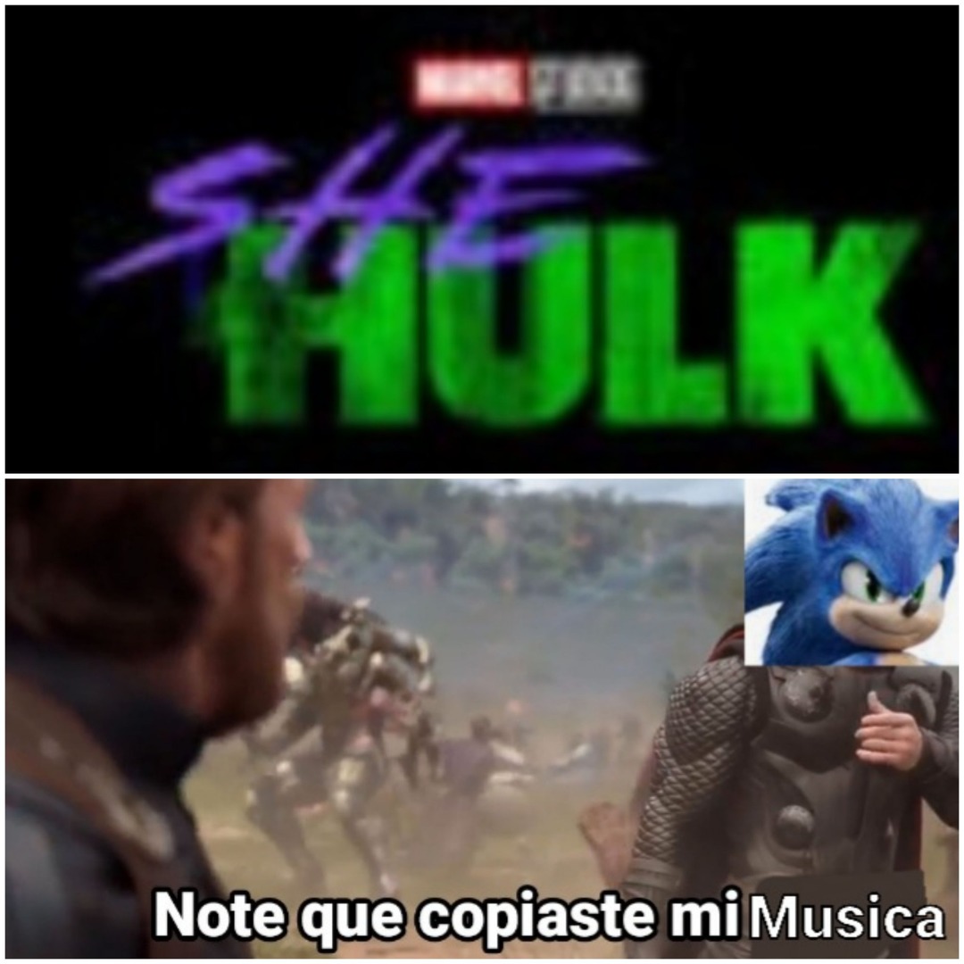 meme de she hulk y sonic