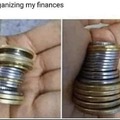 organizing finance