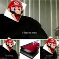 Mario scared