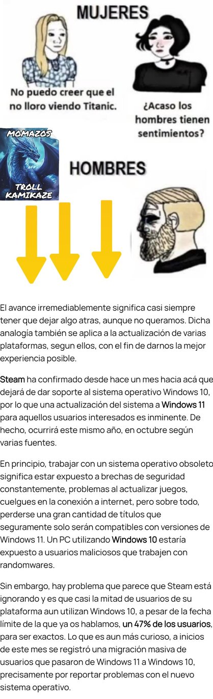 Tiempos oscuros se acercan para el PC Gamer Harry - meme