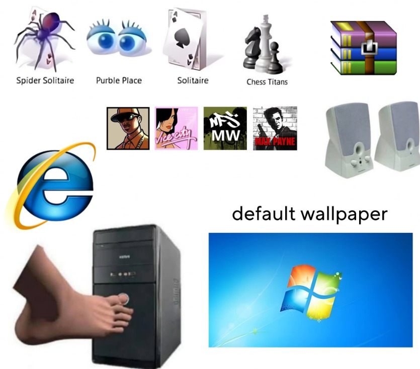 Los olds de internet - meme