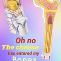 No cheese!