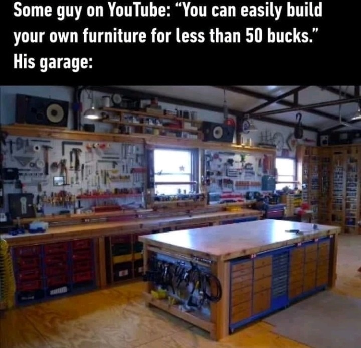 Yeah if i had a garage like thatt - meme