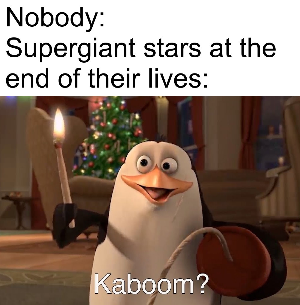 Yes, kaboom. - meme