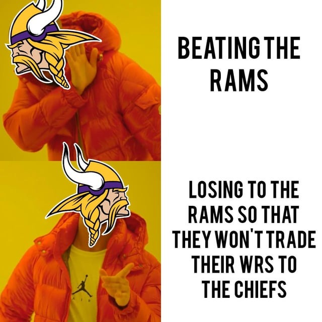 Rams vs Vikings meme