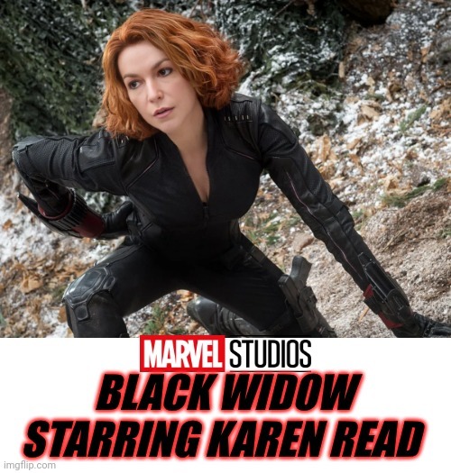 Karen Black Widow Read - meme