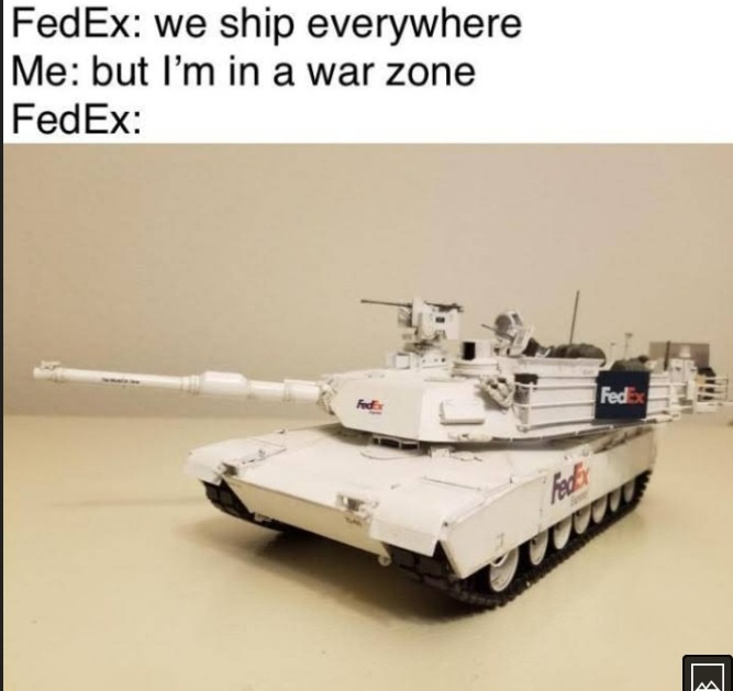 FedEx MBT coming next to war thunder - meme