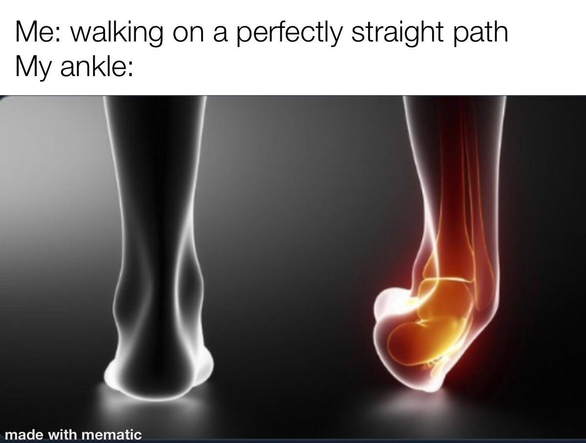 Invisible ankle breaker - meme