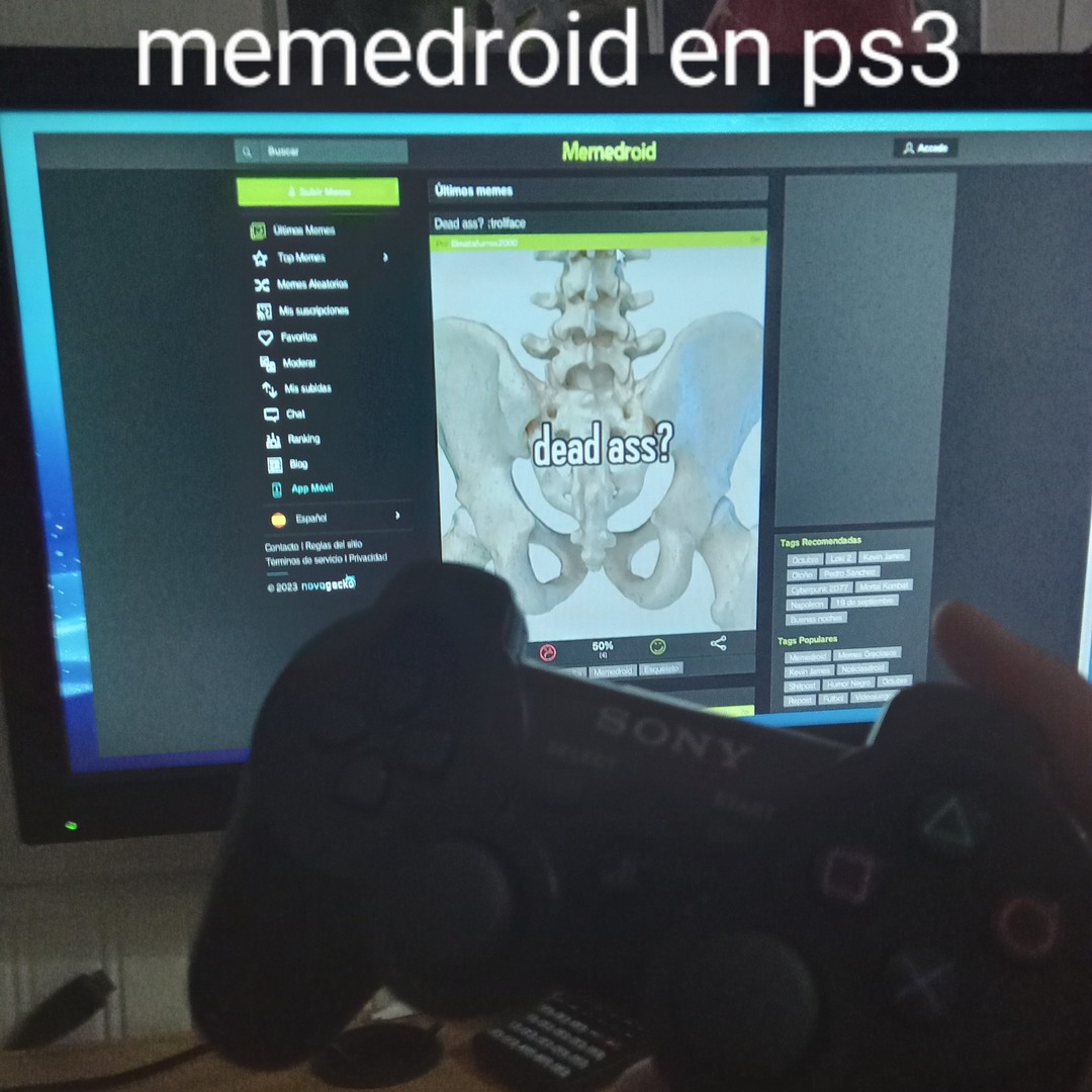 Memedroid en PS3