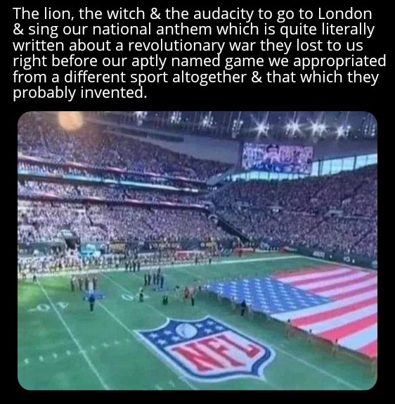 We Americans are experts in football, we'll let you know - meme