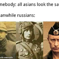 All Russians look the same