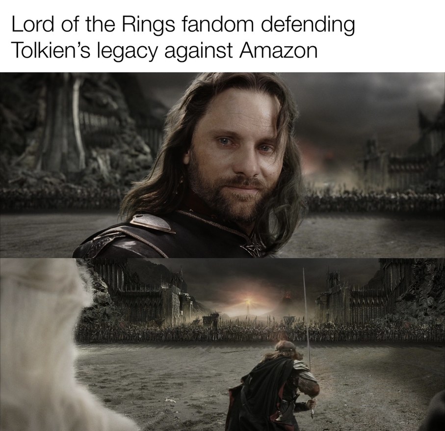 For Tolkien - meme