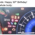 Happy 30th birthday meme