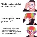Instagram clowns