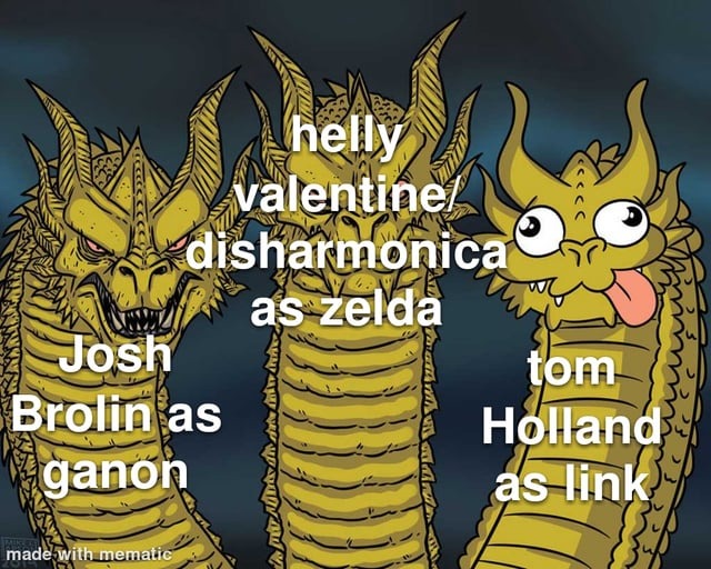 Please, no Tom Holland as link - meme