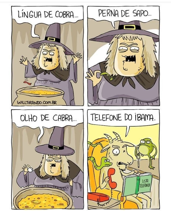Identifique o humor na tirinha - meme