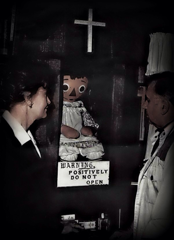 The real Annabelle Doll from the conjuring.. - meme