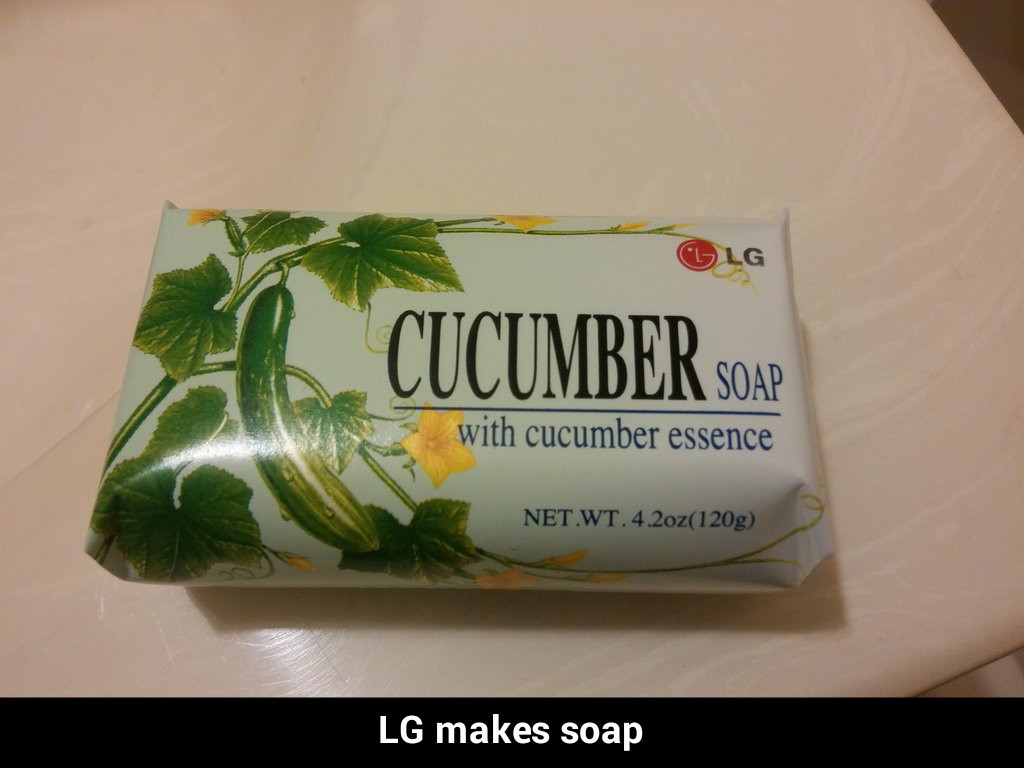 LG soap - meme