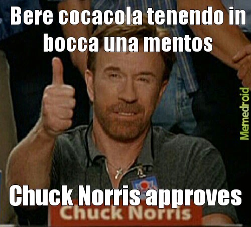 Chuck Norris approves - meme