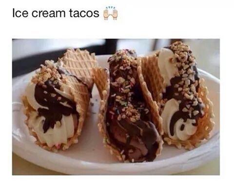 The New Ice Cream Taco new flavor - meme