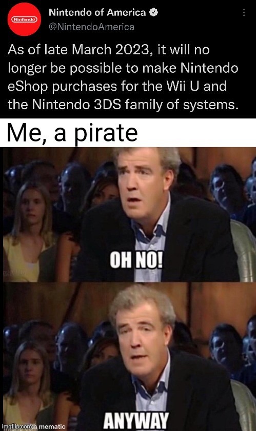 Nintendo doesn't care about their history - meme
