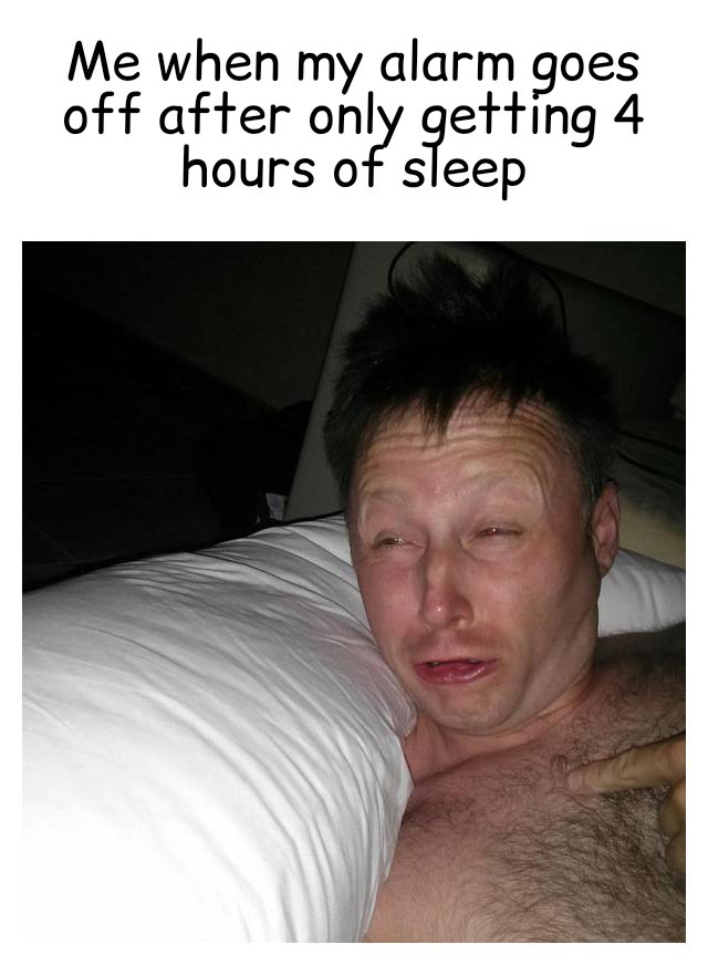 Short sleep... - meme