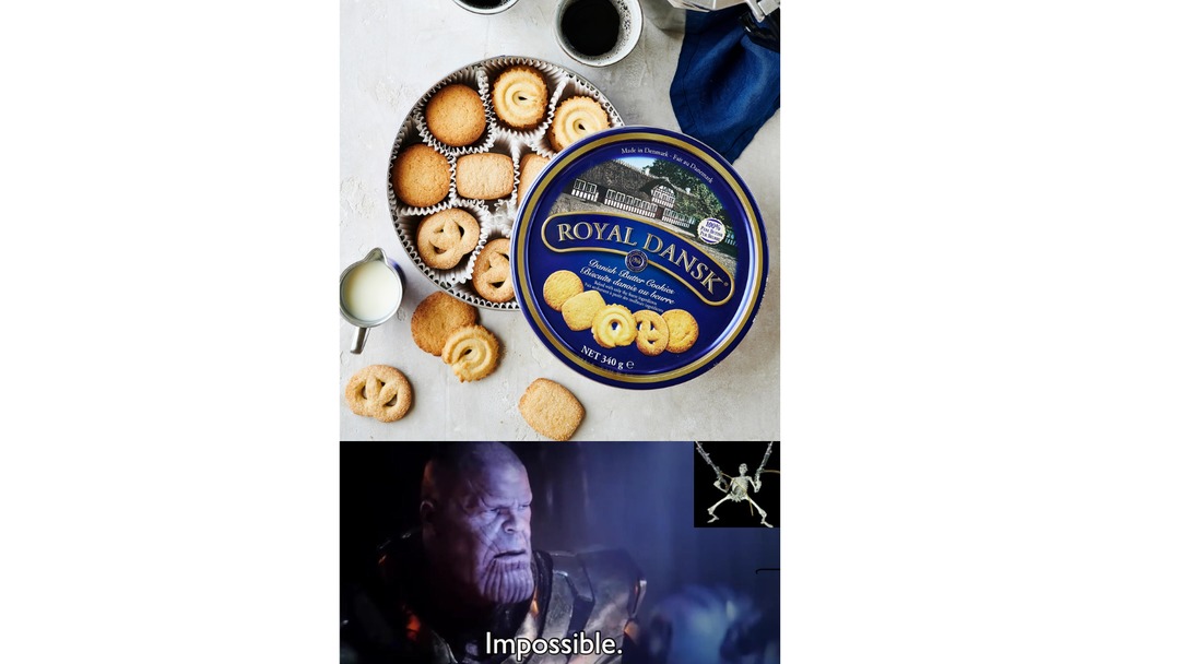 Si son las cajas con cosas de coser con galletitas - meme