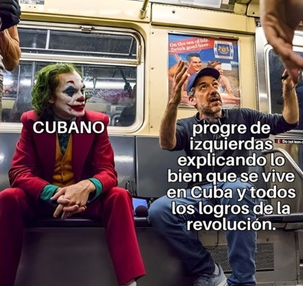 Dejen de intentar explicar cuba a los Cubanos - meme