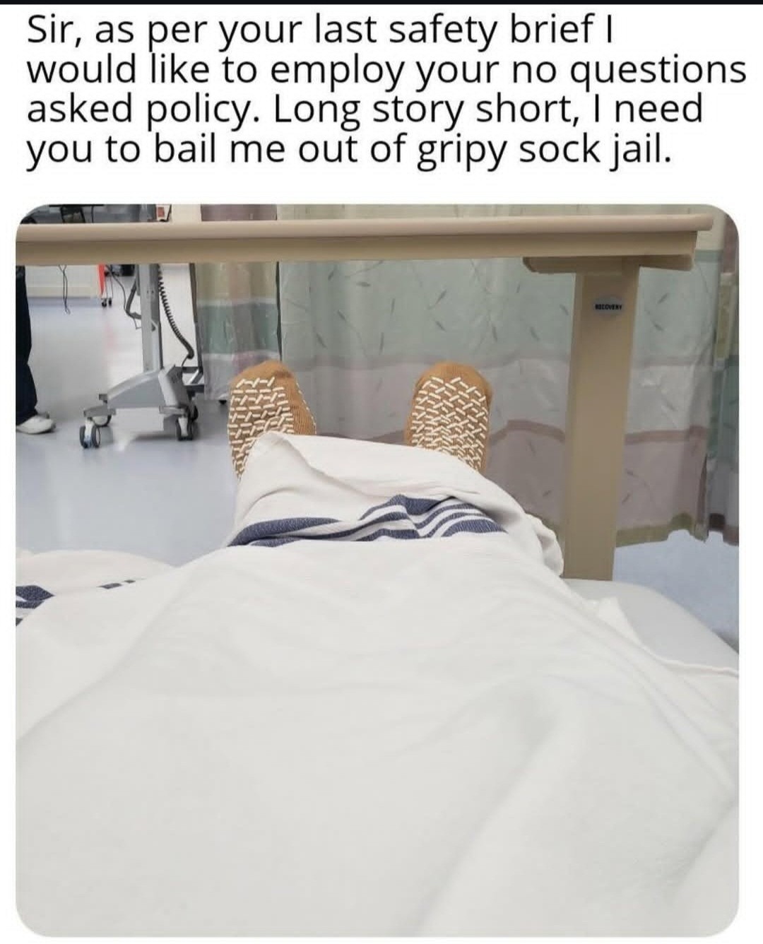 Not the grippy jail - meme