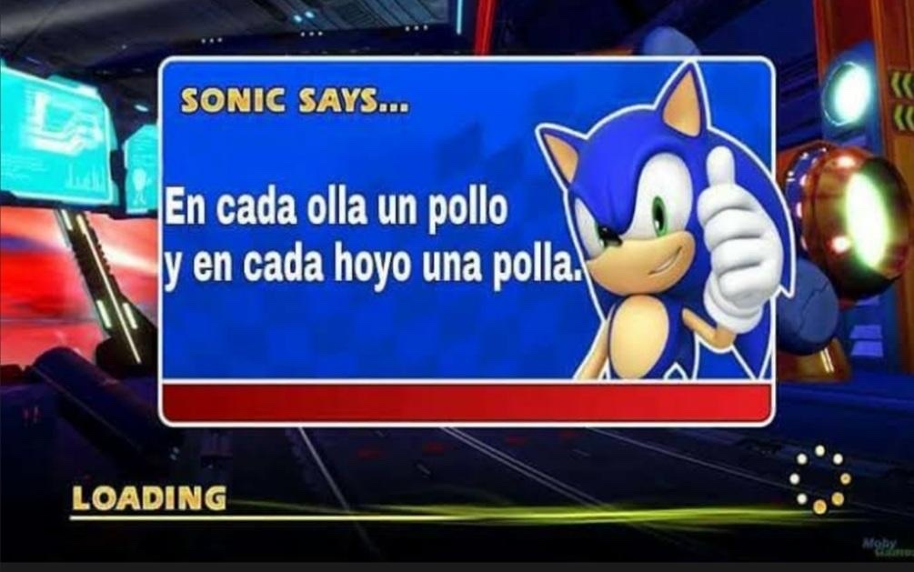 si Sonic - meme