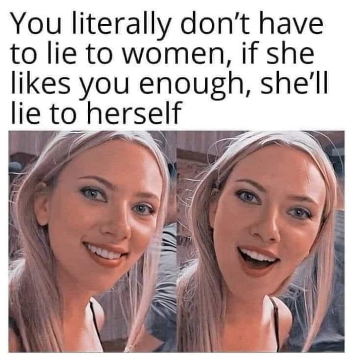 No need to lie to them - meme