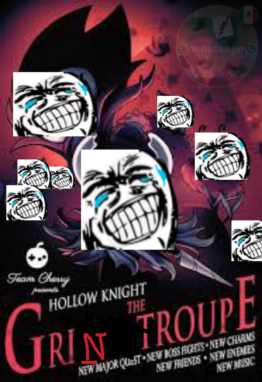El título se fue a jugar hollow knight - meme