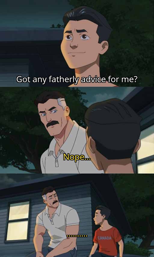 Fatherly advice - meme
