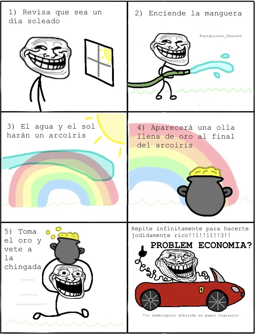 Troleador cara - meme
