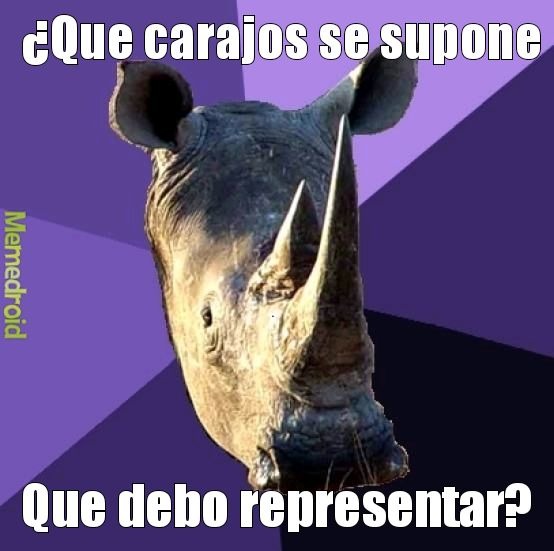 Es la primera vez que veo esta plantilla, ¿para que carajos se usaba? - meme