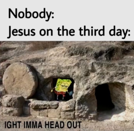 Dongs in a resurrection - meme