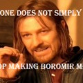 When the internet forgets about Boromir